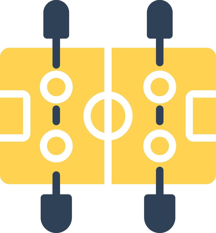 glyph Two Color Design vector
