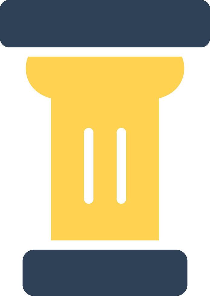 Pillar Creative Icon Design vector