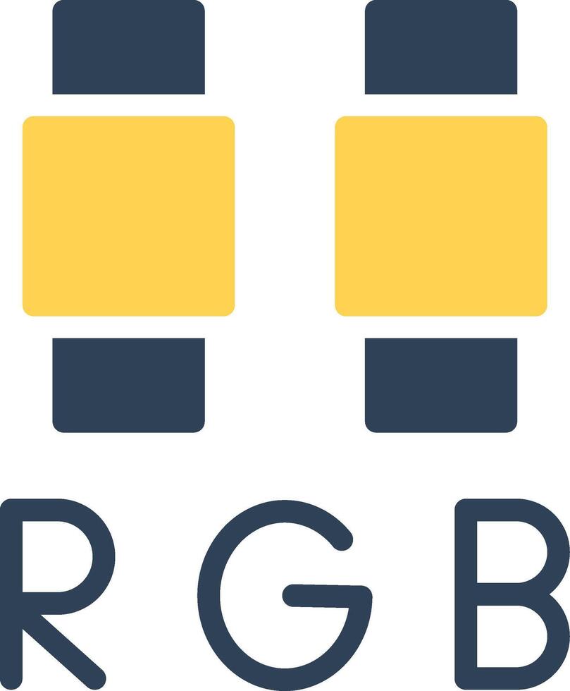 Rgb Creative Icon Design vector