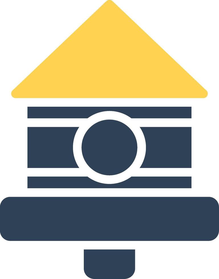 Birdhouse Creative Icon Design vector