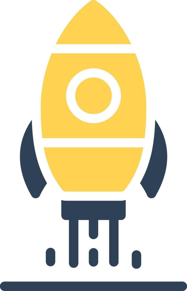 Rocket Creative Icon Design vector