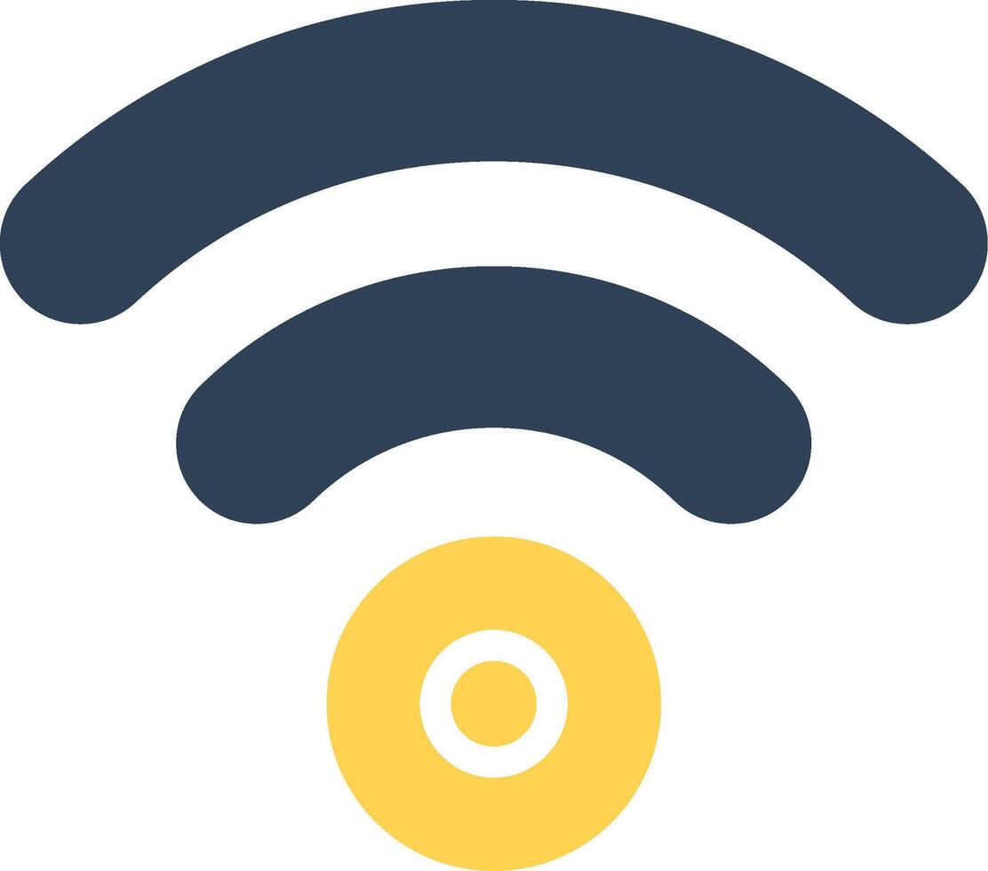 Wifi Creative Icon Design vector