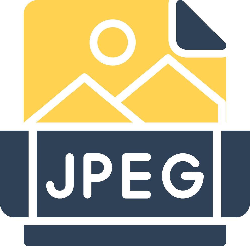 Jpeg Creative Icon Design vector