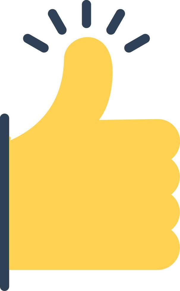 Like Creative Icon Design vector
