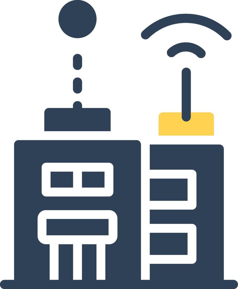 Smart City Creative Icon Design vector