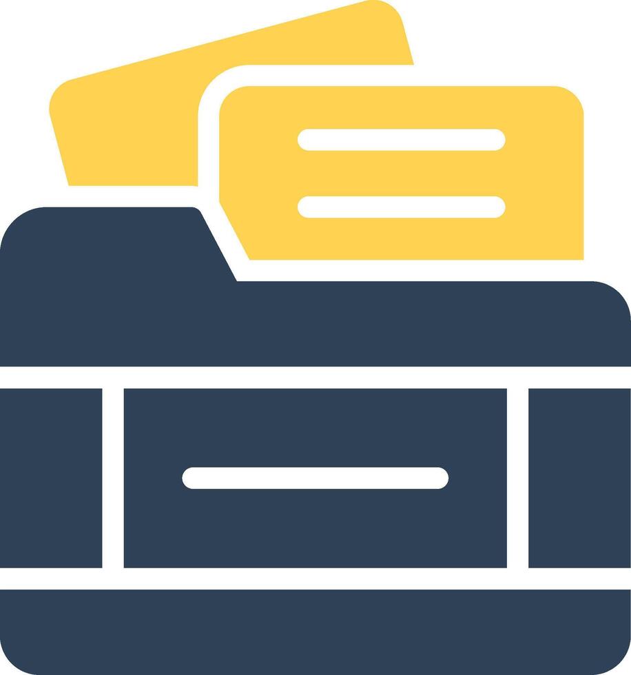 Folder Creative Icon Design vector