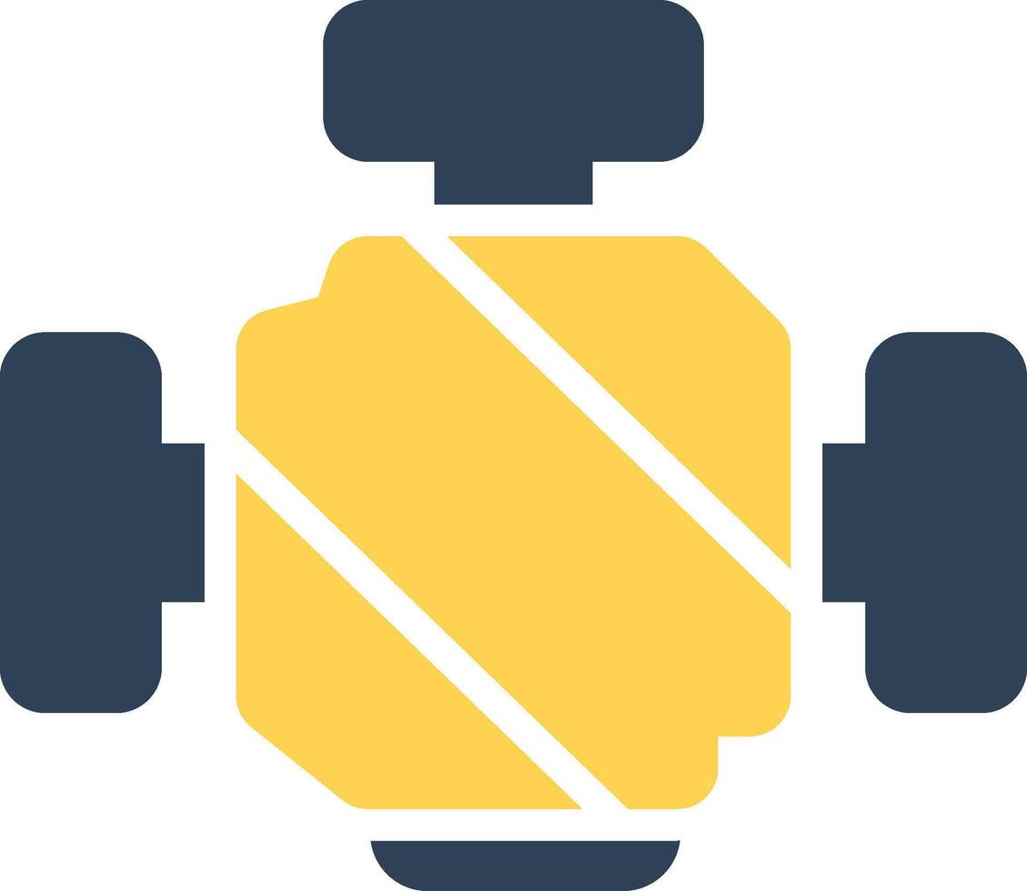 Car Engine Creative Icon Design vector