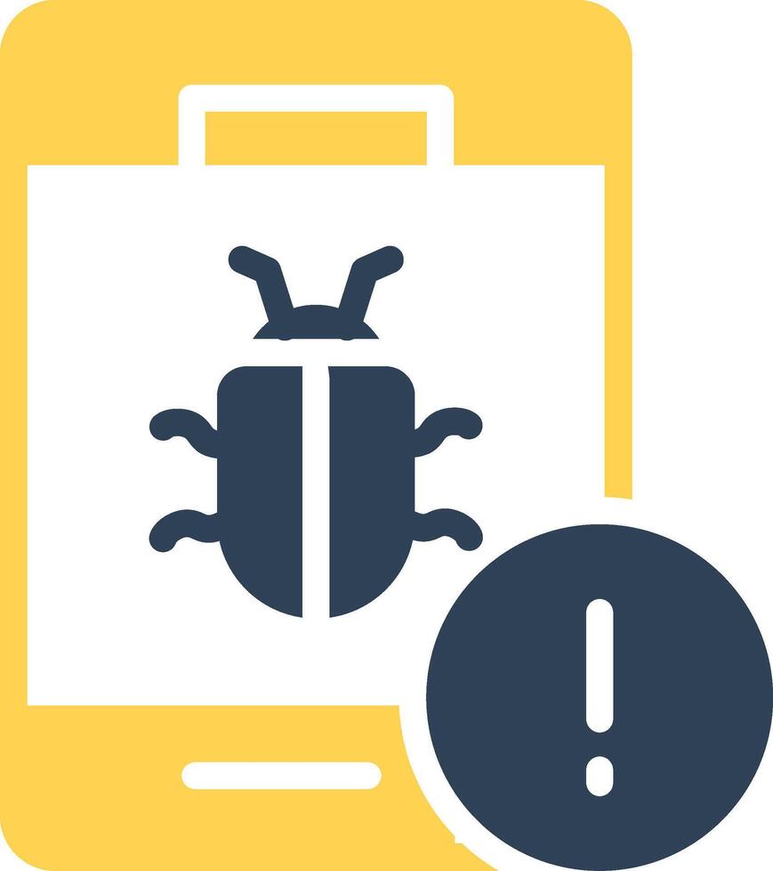 Bug Creative Icon Design vector