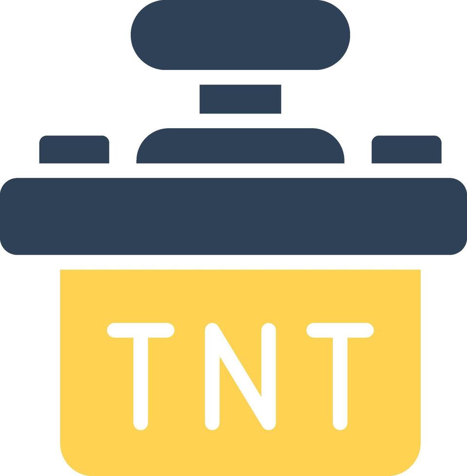 diseño de icono creativo tnt vector