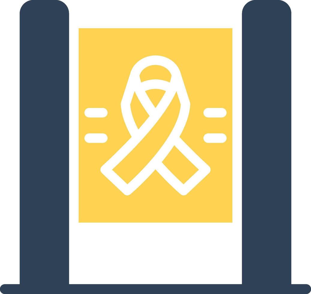 Awareness Day Creative Icon Design vector