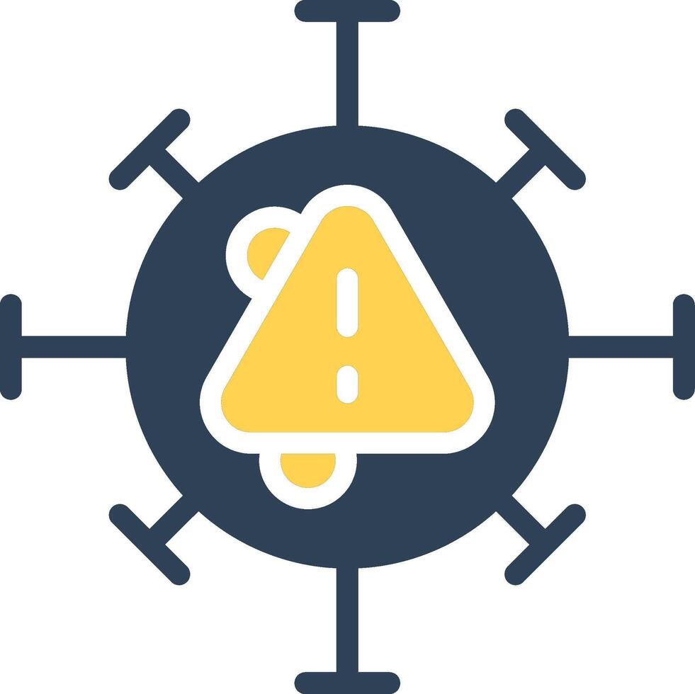 Virus Creative Icon Design vector