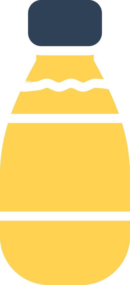 Milk Bottle Creative Icon Design vector