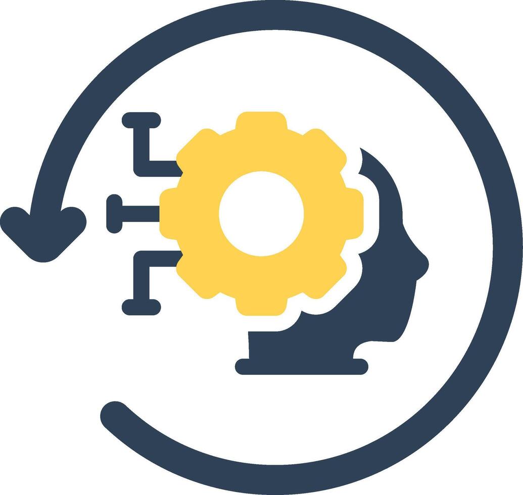 Reverse Engineering Creative Icon Design vector
