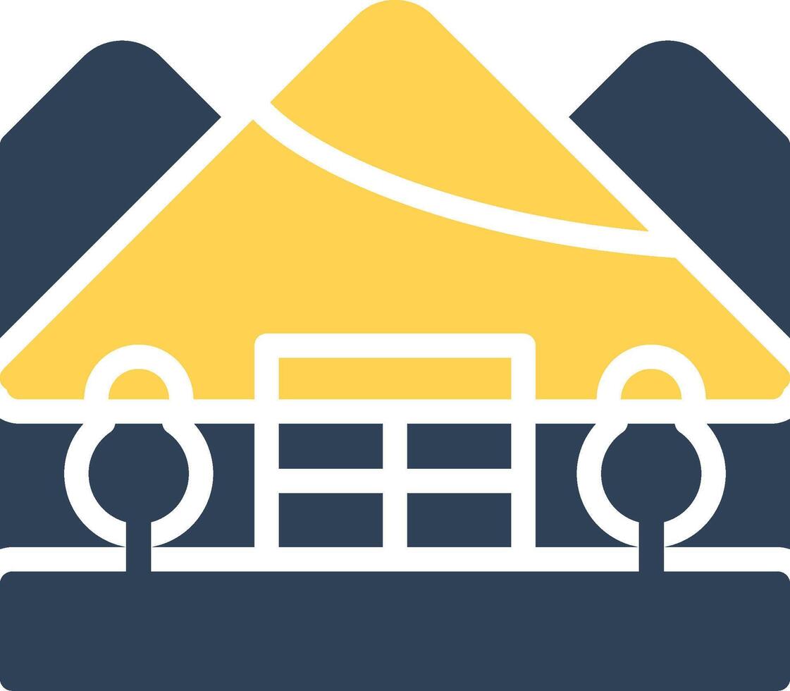 Igloo Landscape Creative Icon Design vector