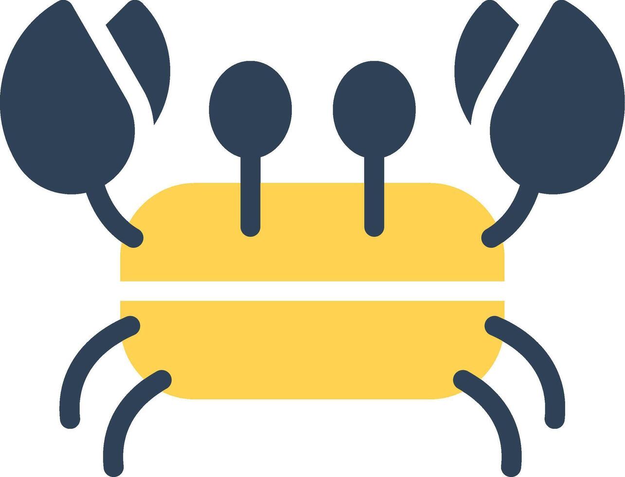 Crab Creative Icon Design vector