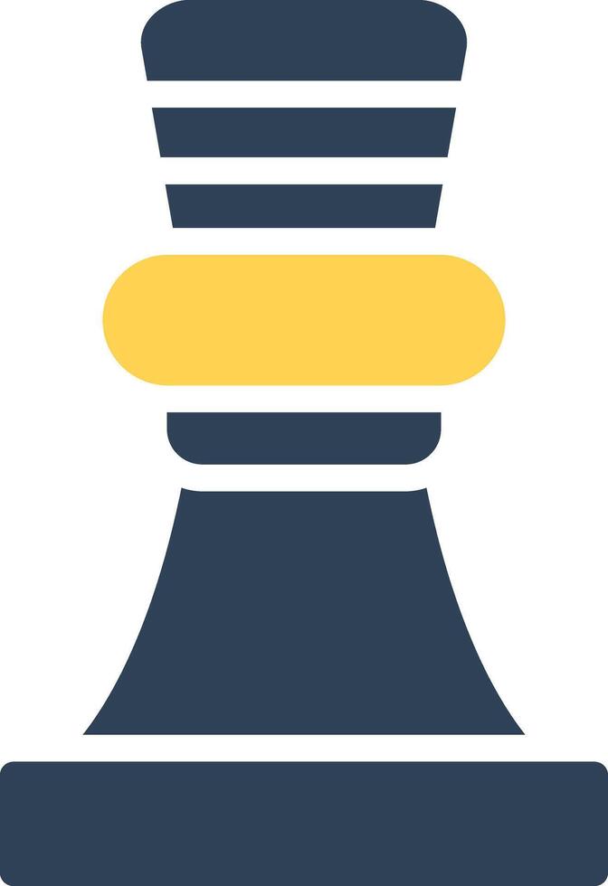 Chess Game Creative Icon Design vector