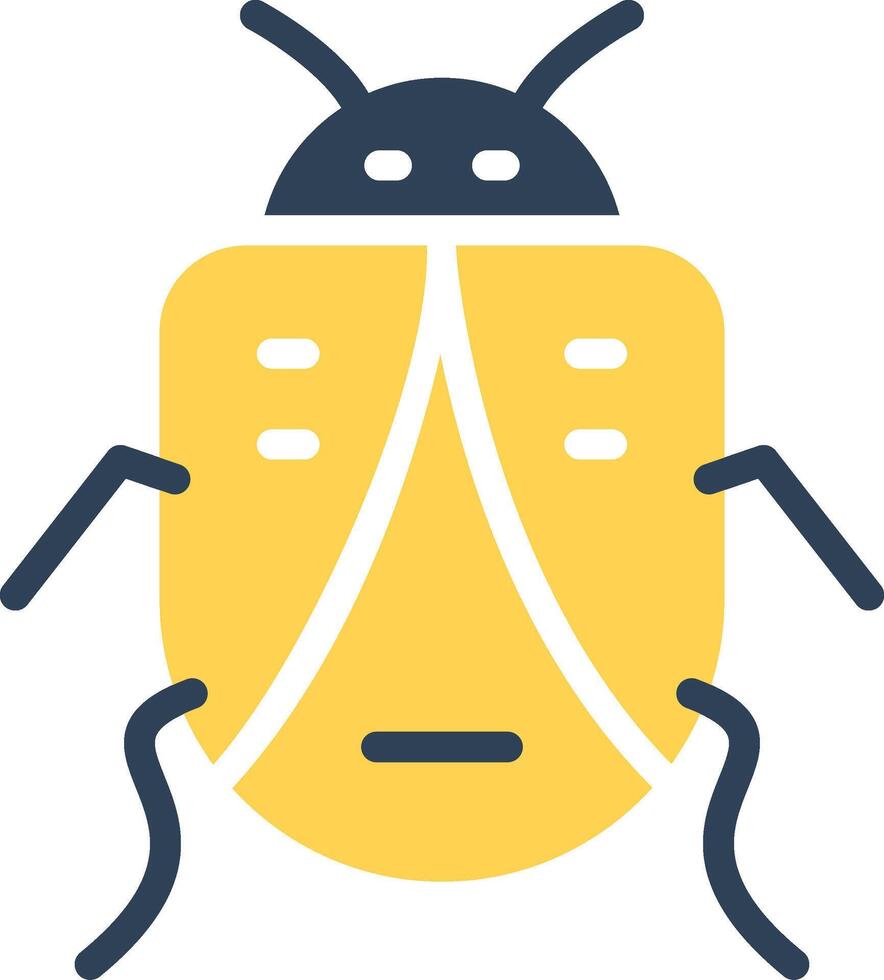 Bug Creative Icon Design vector