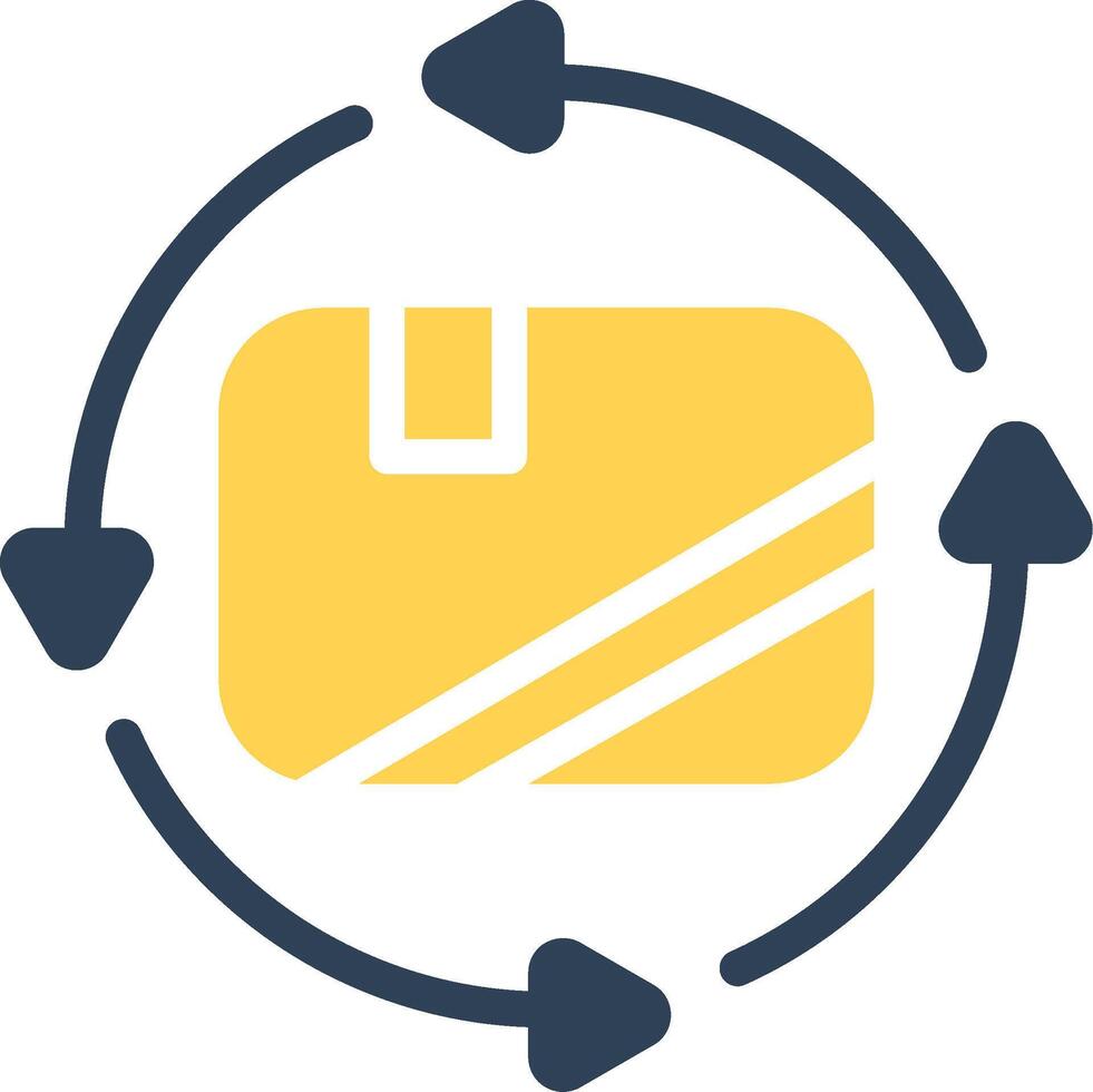 Product Life Cycle Creative Icon Design vector
