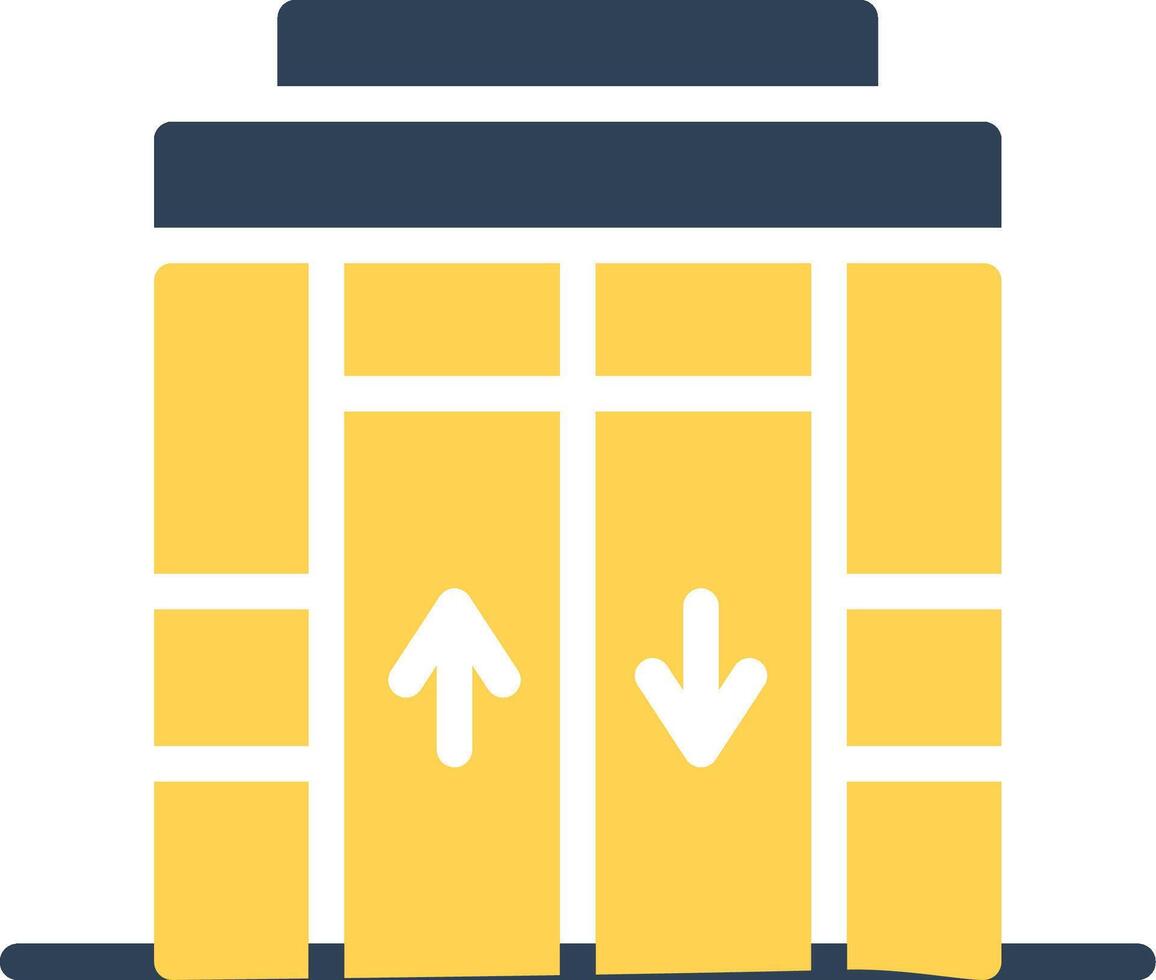 Elevator Creative Icon Design vector