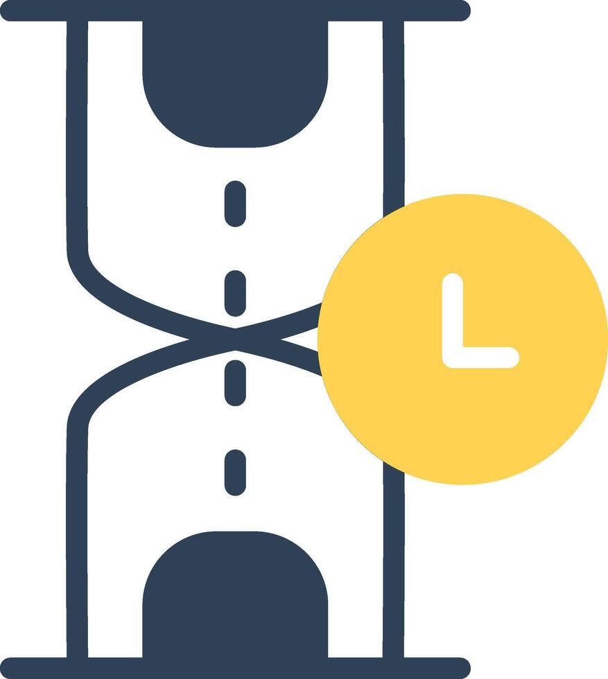 Jet Lag Creative Icon Design vector
