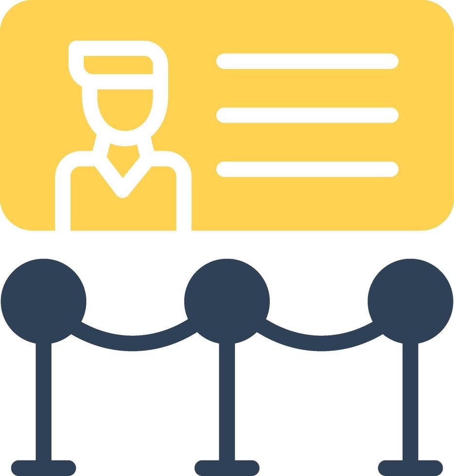 Exhibition Creative Icon Design vector