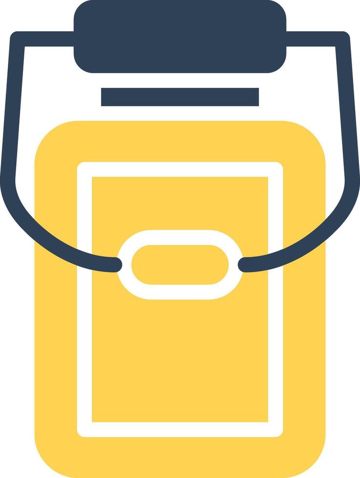 Milk Jar Creative Icon Design vector