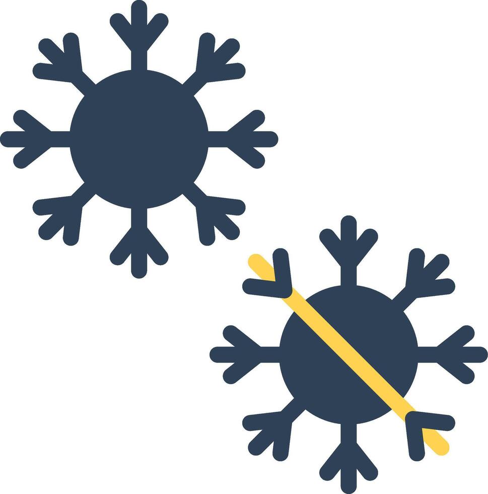 Snowflake Creative Icon Design vector