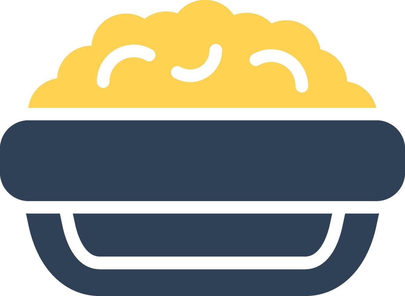 Mac N Cheese Creative Icon Design vector