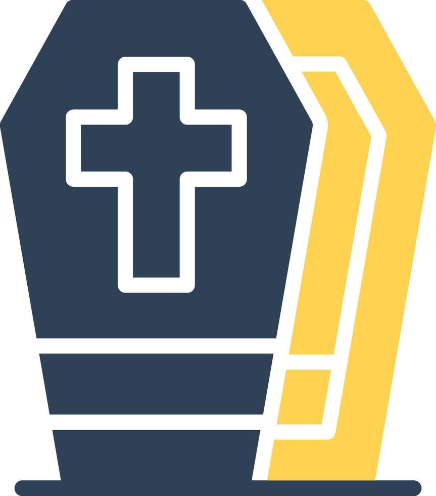 Coffin Creative Icon Design vector