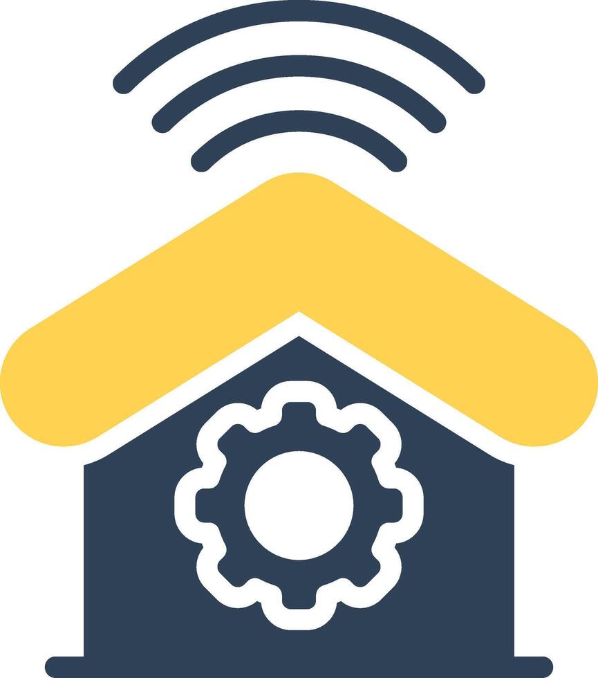 Home Automation Creative Icon Design vector