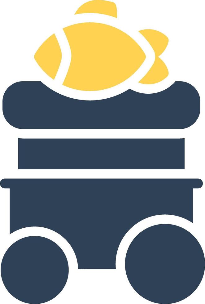 glyph Two Color Design vector