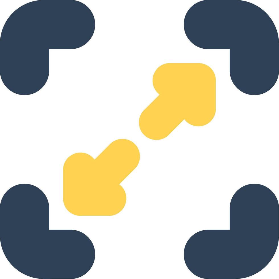 glyph Two Color Design vector