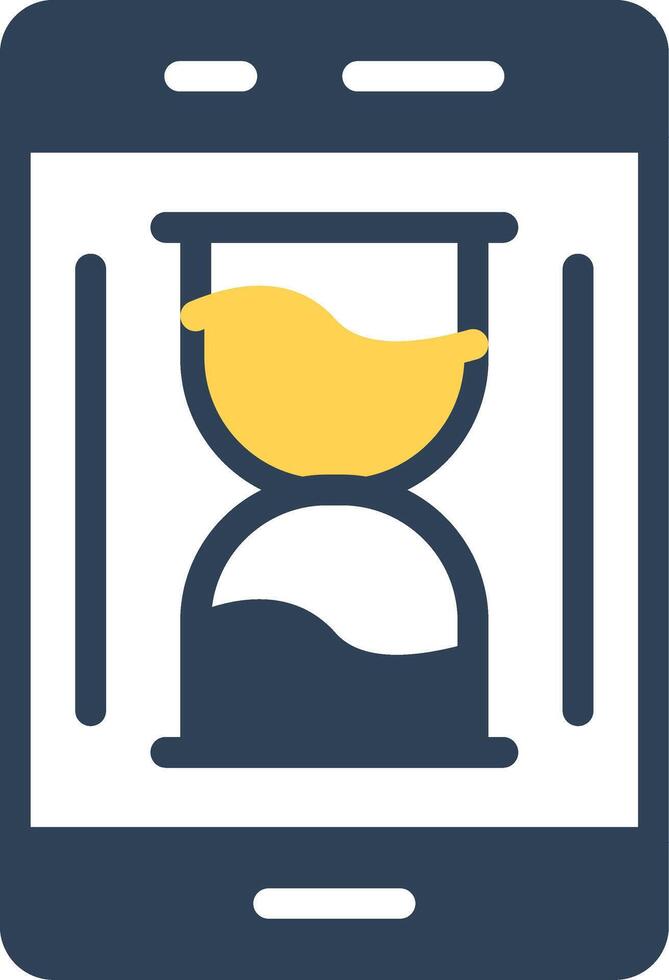Time Tracker App Creative Icon Design vector