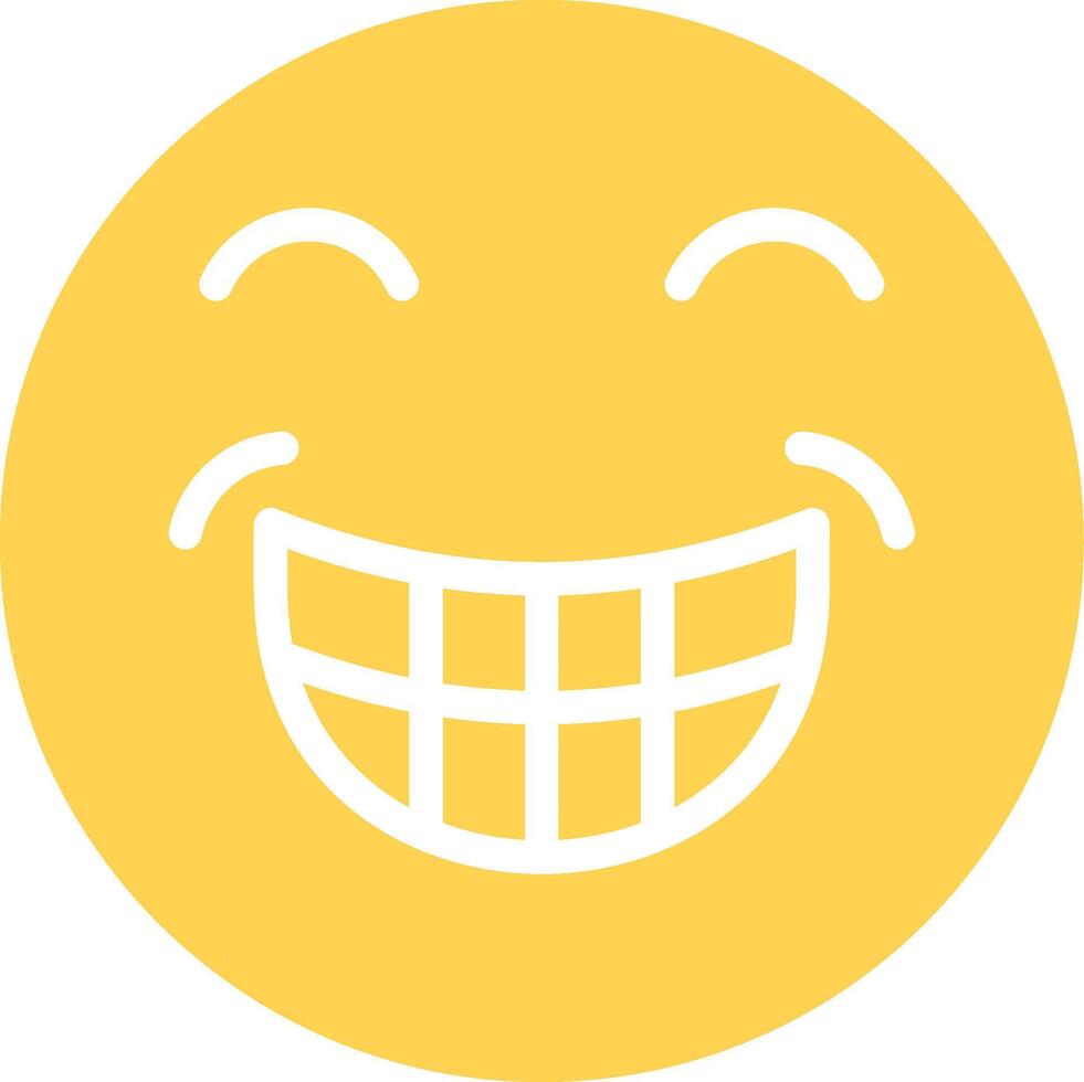 Grin Creative Icon Design vector