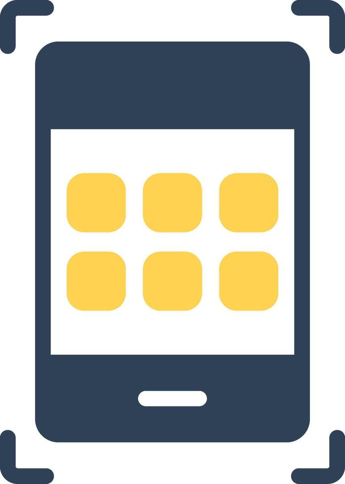 glyph Two Color Design vector