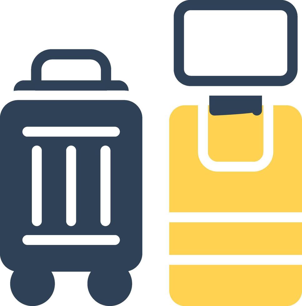 Self Check In Creative Icon Design vector