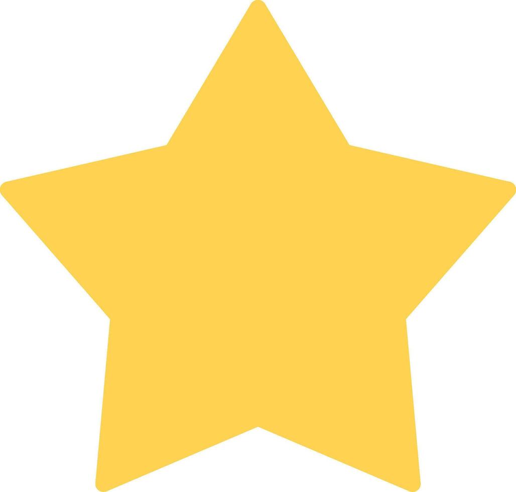 Star Creative Icon Design vector