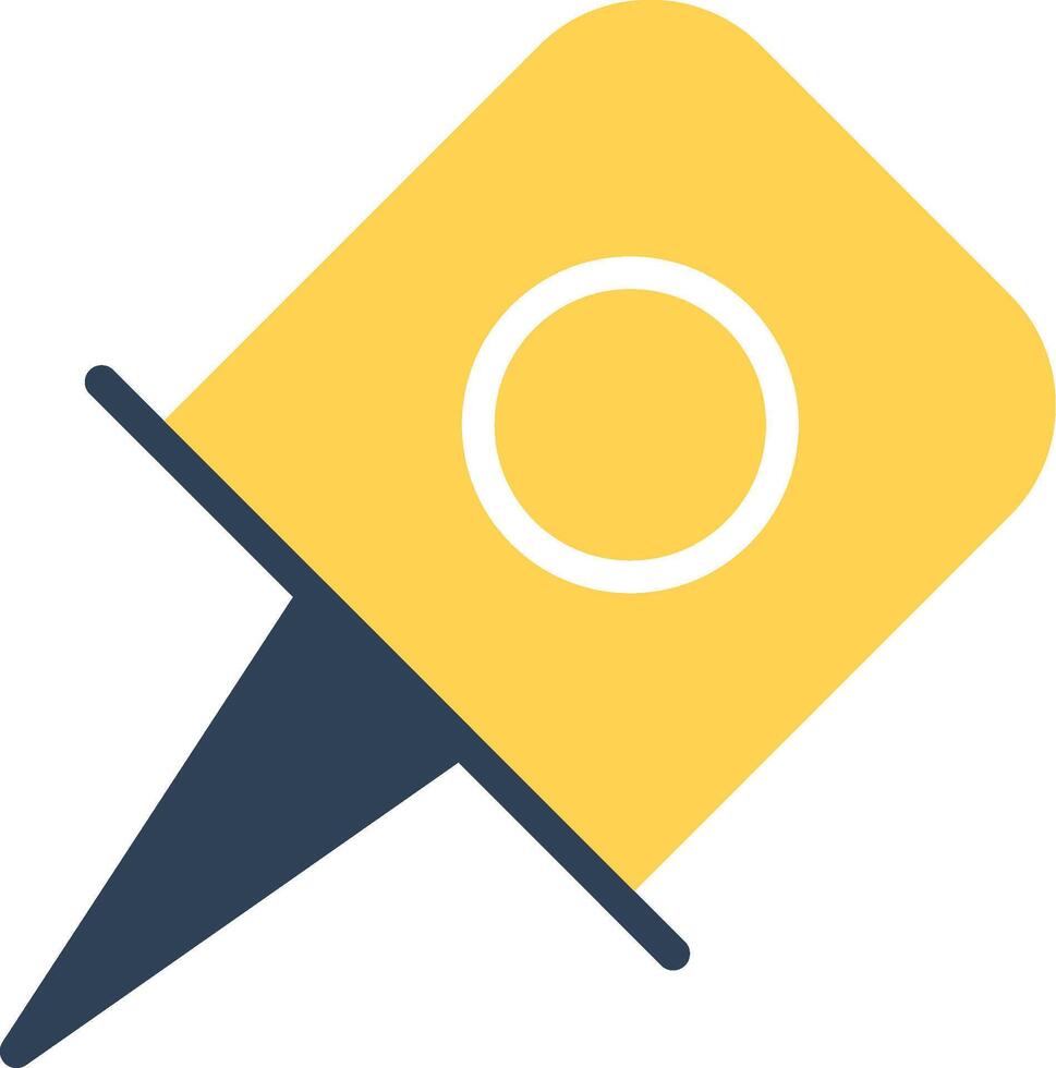 Pin Creative Icon Design vector