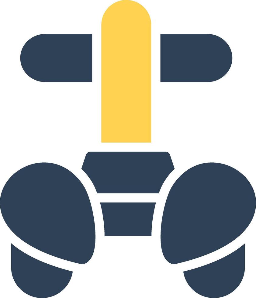 Police Segway Creative Icon Design vector