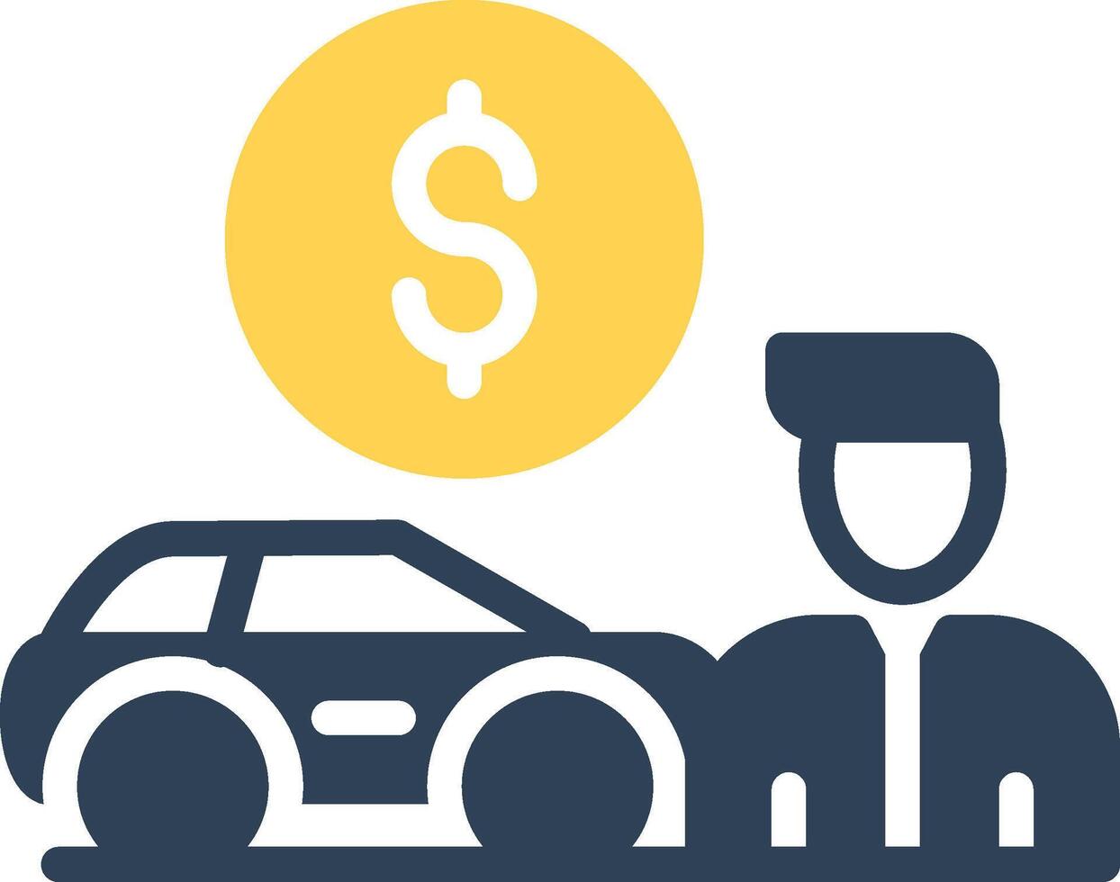 Dealer Incentives Creative Icon Design vector