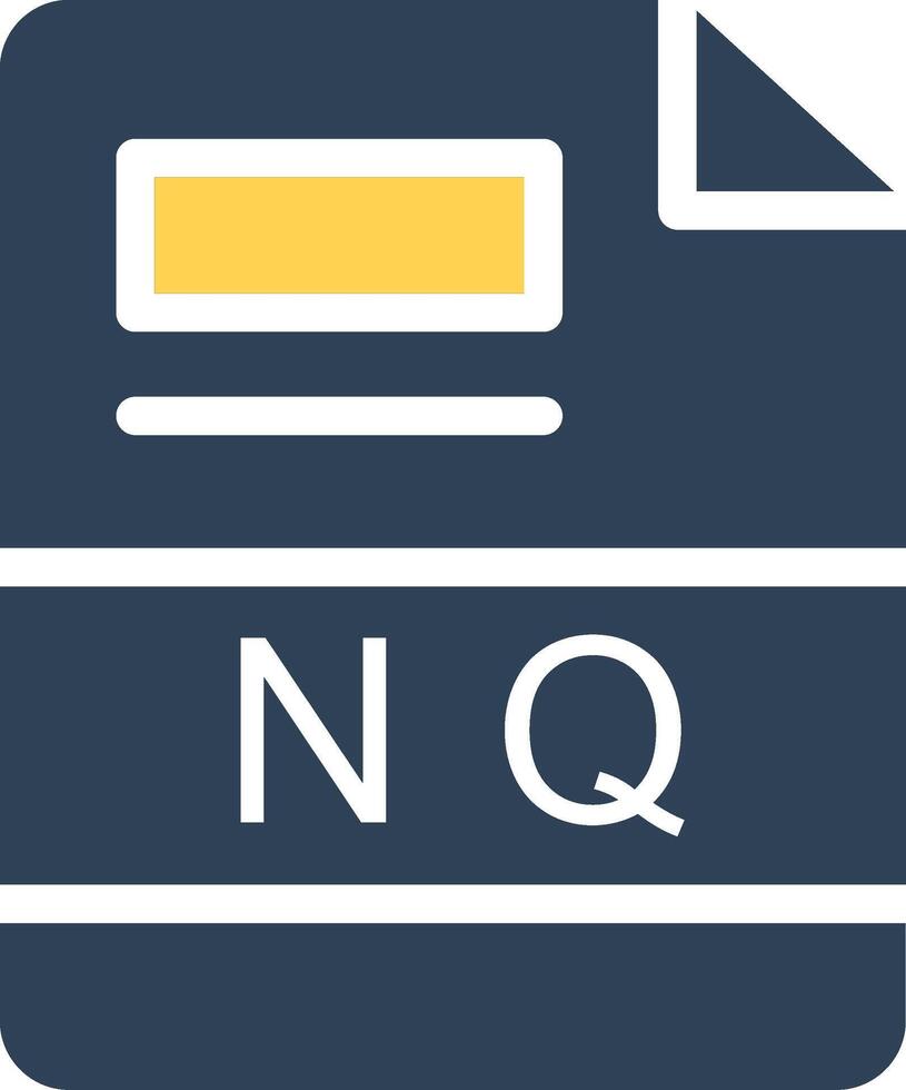 NQ Creative Icon Design vector