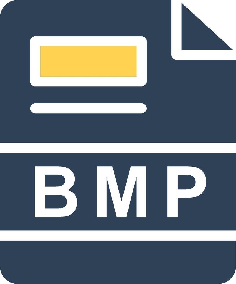 BMP Creative Icon Design vector