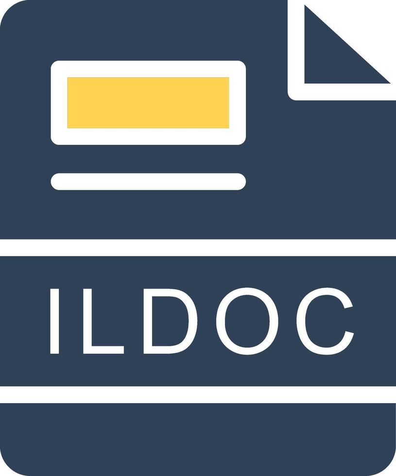 ILDOC Creative Icon Design vector