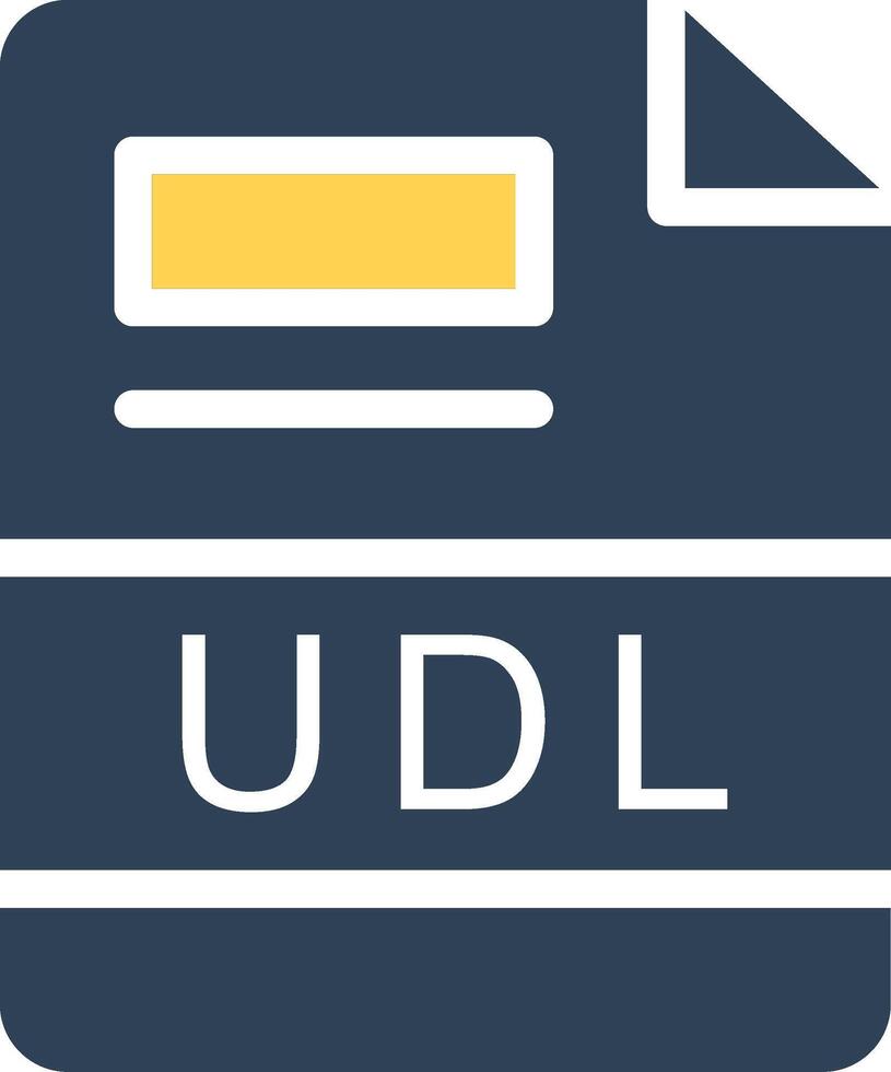 UDL Creative Icon Design 37643646 Vector Art at Vecteezy