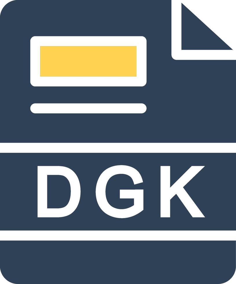 DGK Creative Icon Design vector