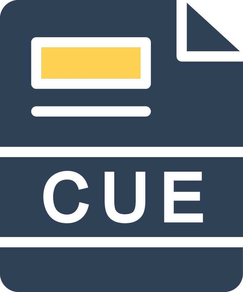 CUE Creative Icon Design vector