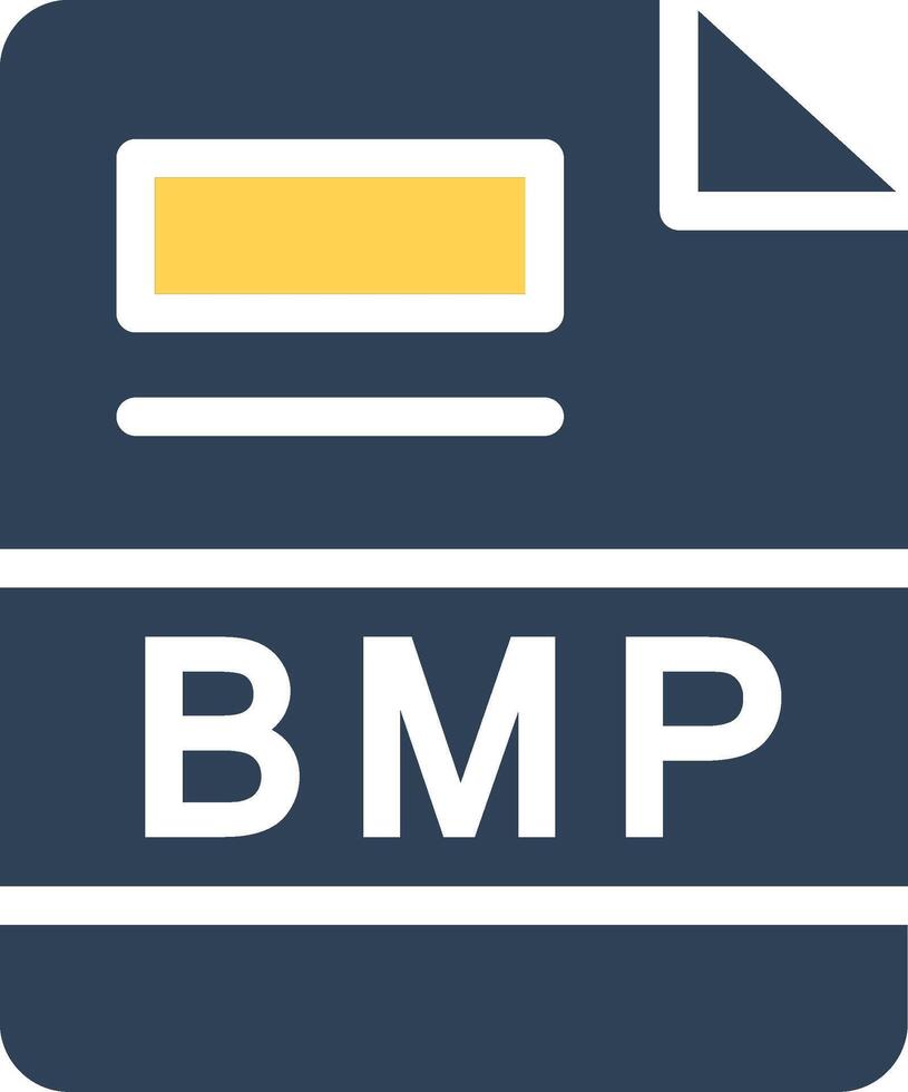 BMP Creative Icon Design vector