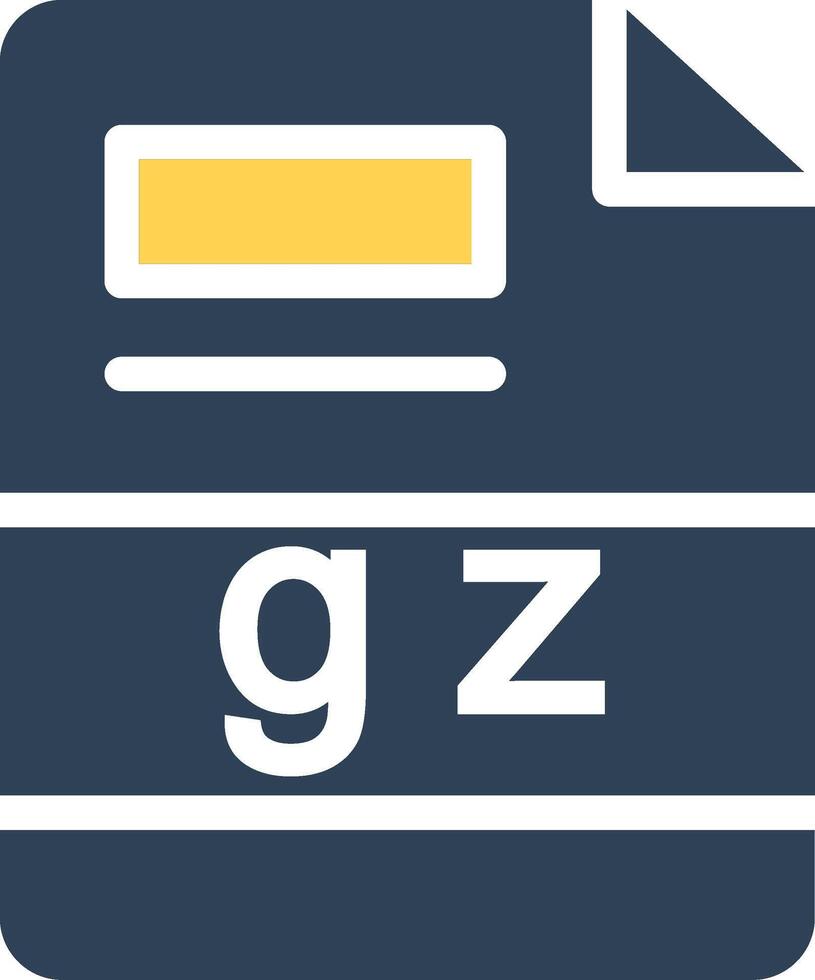 gz Creative Icon Design vector