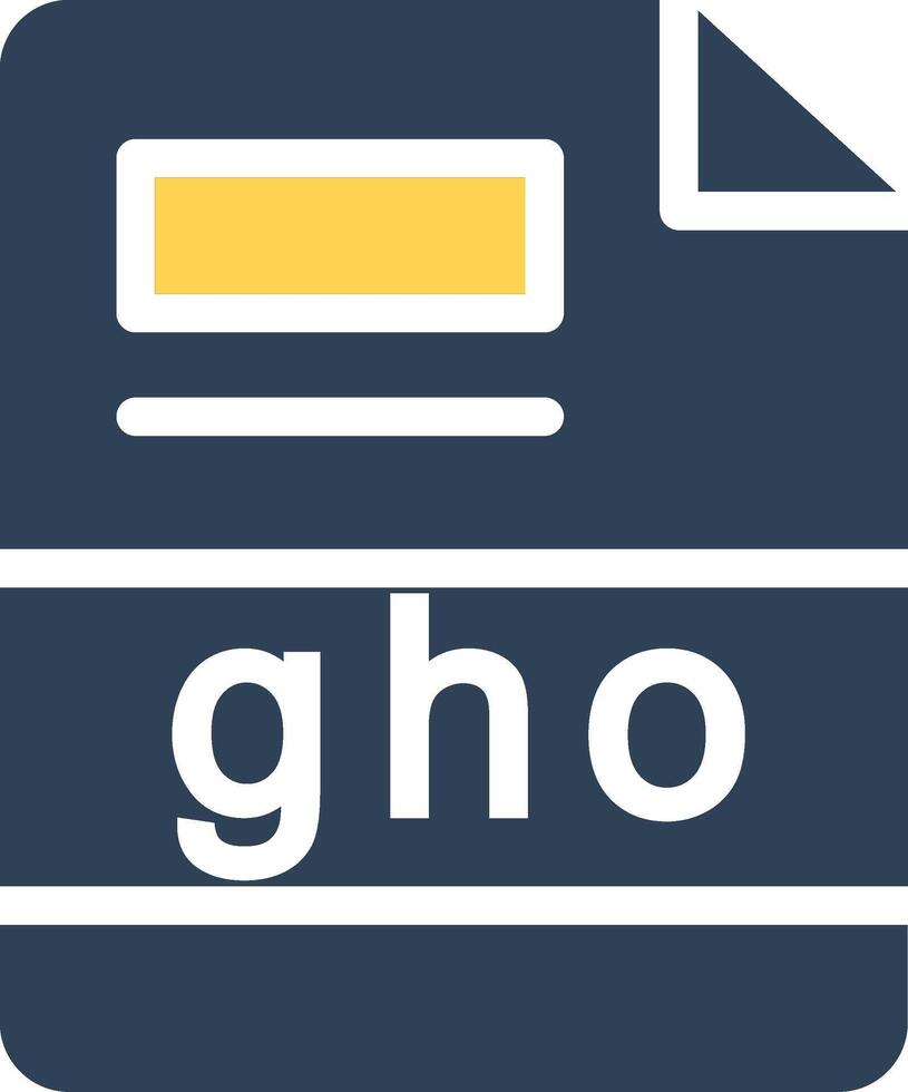 gho Creative Icon Design vector