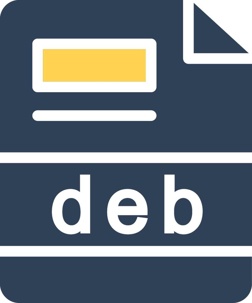 deb Creative Icon Design vector